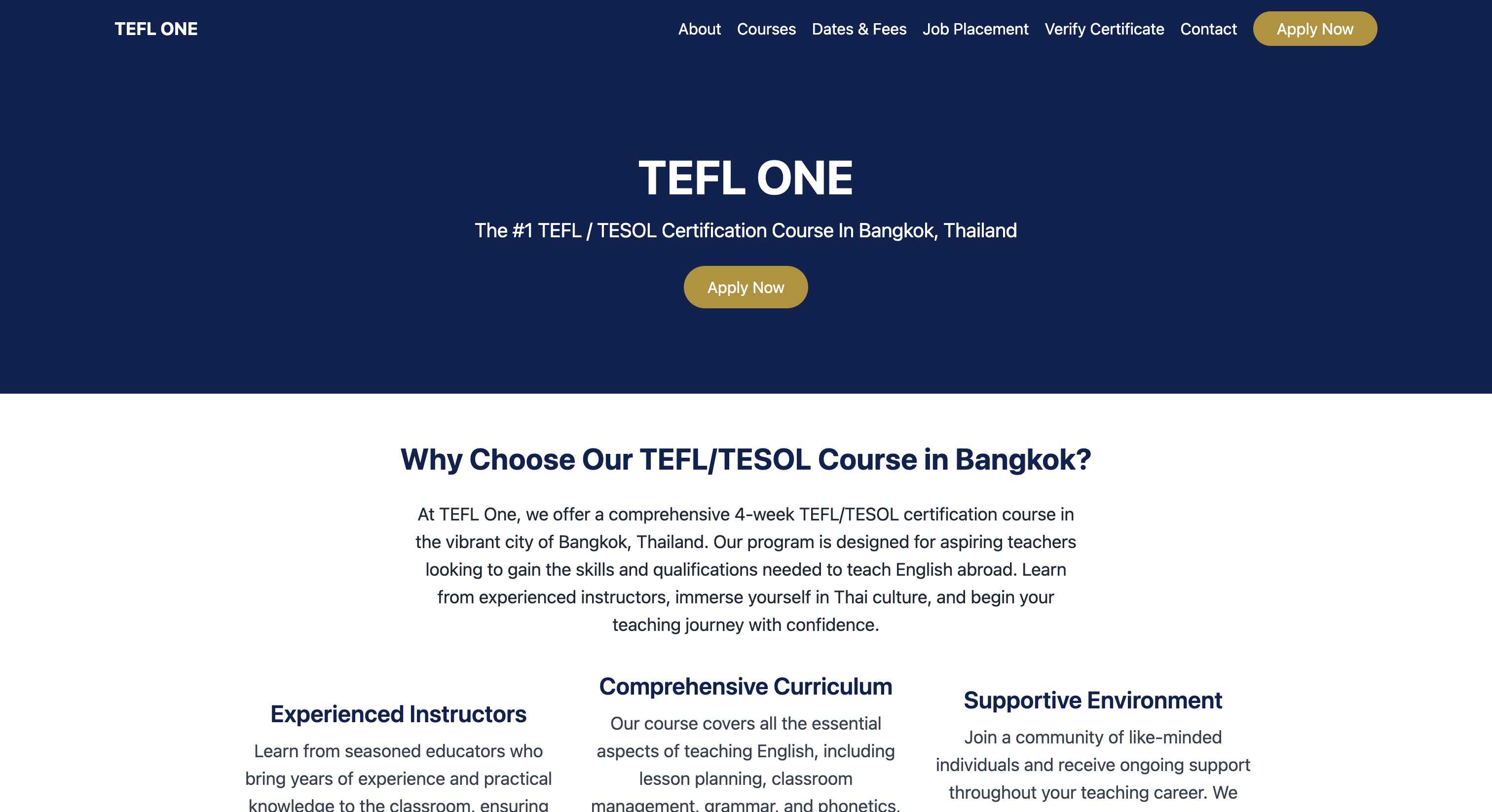 TEFL One Hua Hin